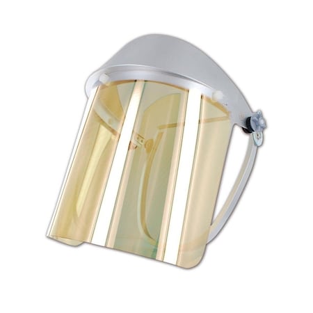 Oberon FF Gold Metalized HeatReflective Face Shield 4125B